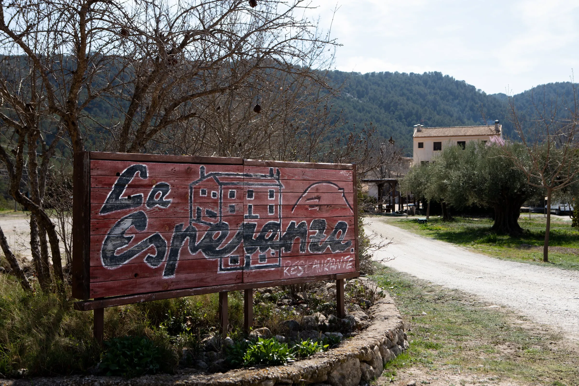 Finca La Esperanza entre olivos